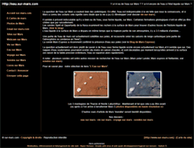 Tablet Screenshot of eau.sur-mars.com