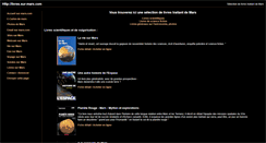 Desktop Screenshot of livres.sur-mars.com