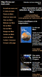 Mobile Screenshot of livres.sur-mars.com